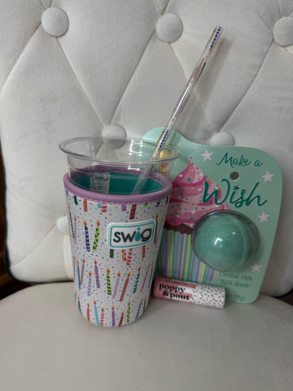 Swig Medium Iced Coffee Koolie - Birthday Bundle